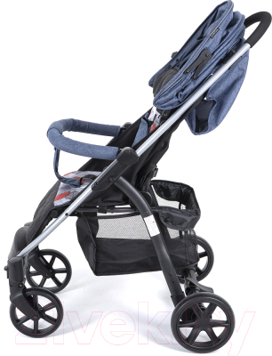 Детская прогулочная коляска Tomix Bliss HP-706 / 928442 (синий)
