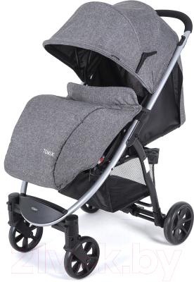 Детская прогулочная коляска Tomix Bliss HP-706 / 928443 (серый)