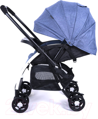 Детская прогулочная коляска Tomix Carri HP-712ZG / 928445 (синий)