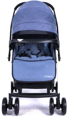 Детская прогулочная коляска Tomix Carri HP-712ZG / 928445 (синий)