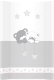 Доска пеленальная AlberoMio PT70 186 Мишка мечтатель / 5571 (серый) - 