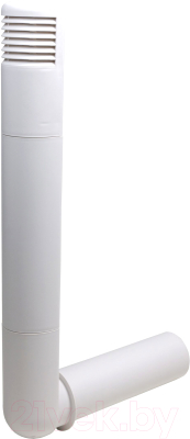 Цокольный дефлектор Vilpe Ross 125/135 RAL9016 / 790320 (белый)