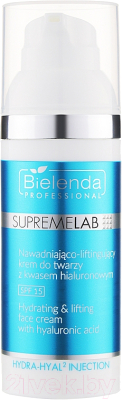 Крем для лица Bielenda Professional Supremelab Hydra-Hyal2 увлажняющ с гиалурон кислотой SPF15 (50мл)