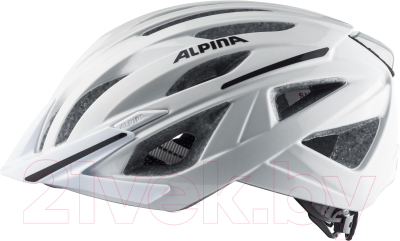 Защитный шлем Alpina Sports Haga / A9742-31 (р-р 58-63, белый глянцевый)