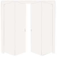 Дверной блок Та самая дверь Книга Л3 ЗАЛ 130x210 универсальная (белый) - 