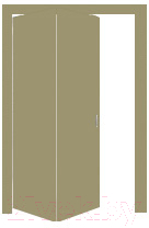 Дверной блок Та самая дверь Книга Л3 90x210 универсальная (капучино)
