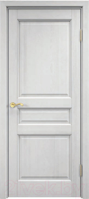Дверной блок Та самая дверь М 1 массив сосны 80x210 правая (белый)