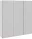 Шкаф-купе ТриЯ Траст СШК 2.210.70-15.15.15 3-х дверный (белый снег/стекло белый глянец) - 