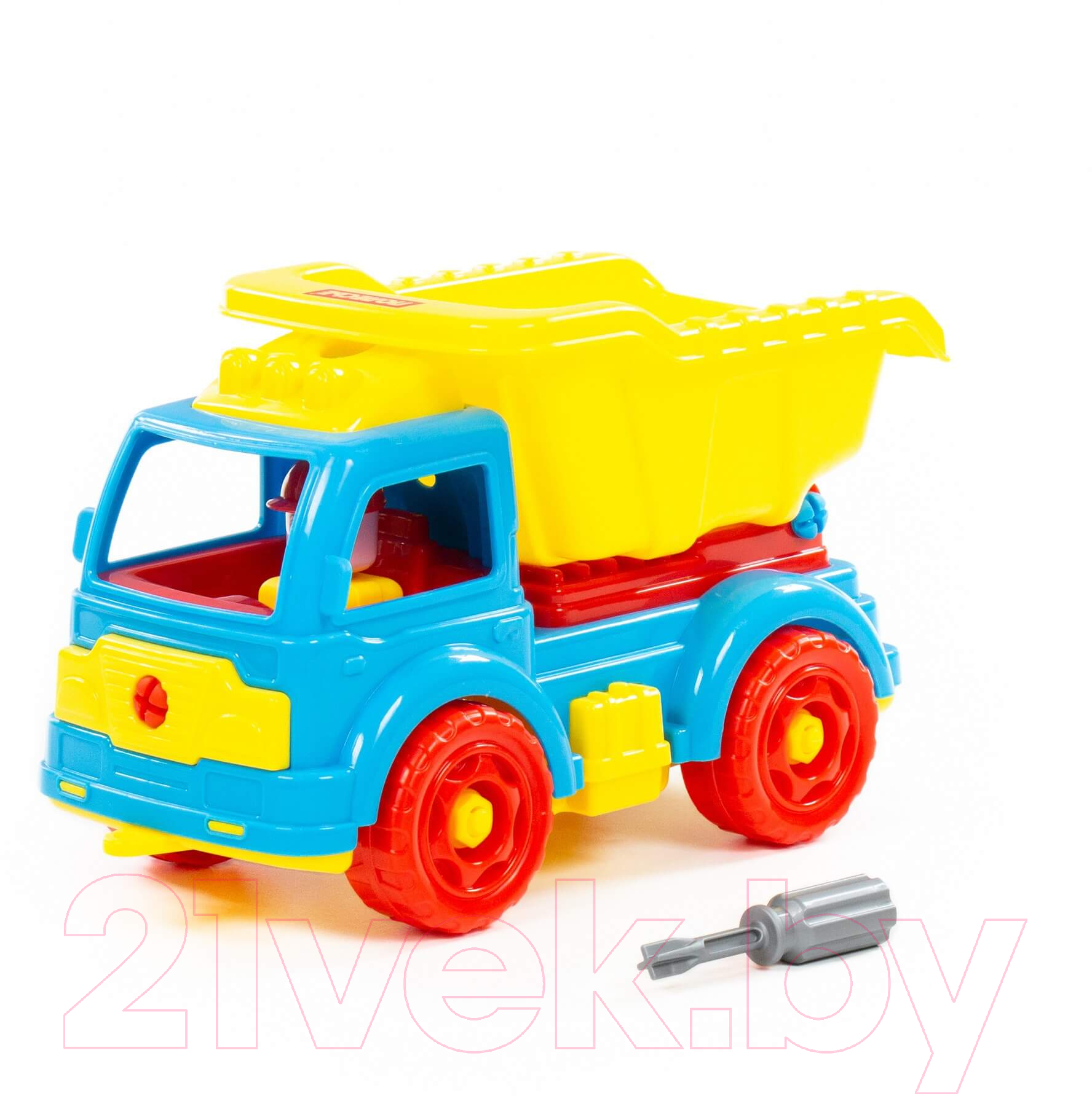 Игрушка-конструктор Полесье Автомобиль-самосвал / 84811 (27эл)