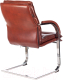 Миниатюра изображения товара Кресло офисное Бюрократ Т-9927 SL-LOW-V (светло-коричневый Leather Eichel/хром)