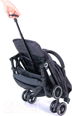 Детская прогулочная коляска Tomix Easy Go HP-709PX / 928452 (черный)