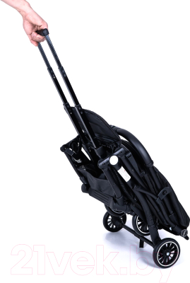 Детская прогулочная коляска Tomix Luna HP-718 / 928454 (черный)