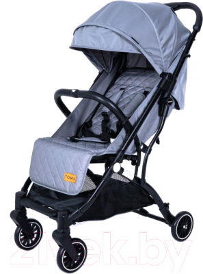 Детская прогулочная коляска Tomix Luna HP-718 / 928456 (серый)
