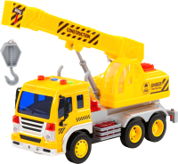 Кран игрушечный Полесье Сити / 86532 (инерционный, желтый) - 