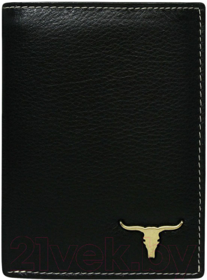 Портмоне Cedar Buffalo Wild RM-06-BAW3 RFID (черный)