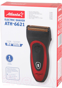 Электробритва Atlanta ATH-6621 (красный)