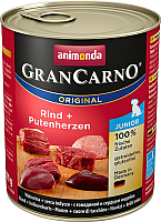 

Корм для собак Animonda, GranCarno Original Junior с говядиной и сердцем индейки