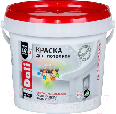 Изображение товара Краска DALI Для потолков (900мл)