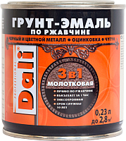 

Эмаль DALI, Молотковая по ржавчине 3 в 1