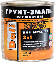 

Грунт-эмаль DALI, По ржавчине 3 в 1