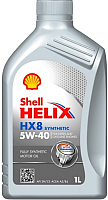 Моторное масло Shell Helix HX8 Synthetic 5W40 (1л) - 