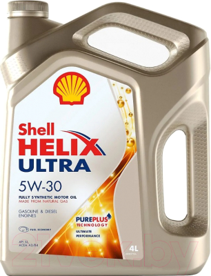 Моторное масло Shell Helix Ultra 5W30 (4л)