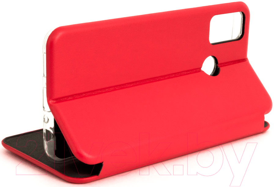 Чехол-книжка Case Magnetic Flip для Honor 9X Lite (красный) — фото 2