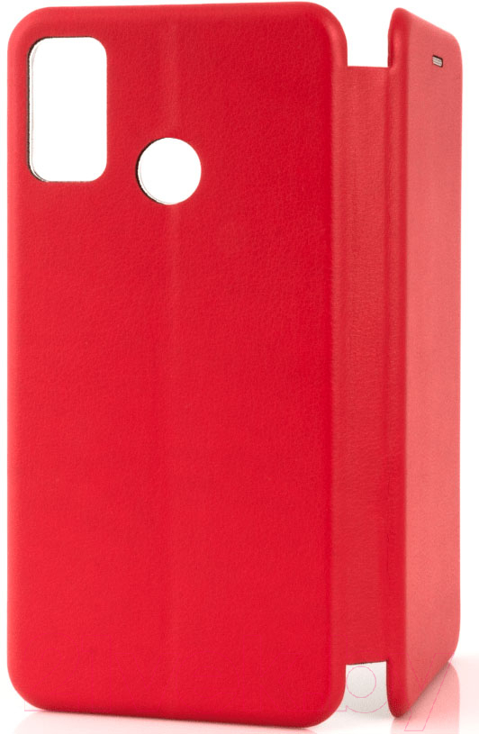 Чехол-книжка Case Magnetic Flip для Honor 9X Lite (красный) — фото 3