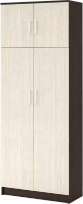 

Шкаф Rikko, Машенька с перегородкой и антесолью 80x202x38