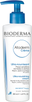Крем для тела Bioderma Atoderm Creme для лица и тела с помпой (200мл) - 