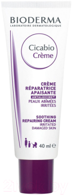 

Крем для лица Bioderma, Успокаивающий восстанавливающий Cicabio cream
