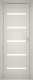 Дверь межкомнатная Юни Амати 01М 40x200 (белое стекло/эшвайт) - 