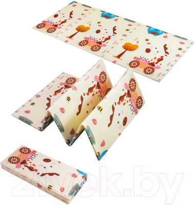 Игровой коврик Evolution Print B Blue Bird and Bear Kite (180х200х1)