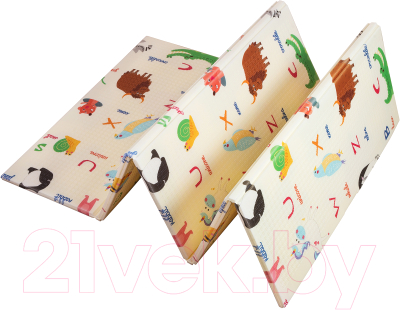 

Игровой коврик Evolution, Print F Plane and Alphabet Animals