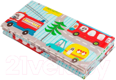 Игровой коврик Evolution Print G Fire Truck and Plane (150х180х1)