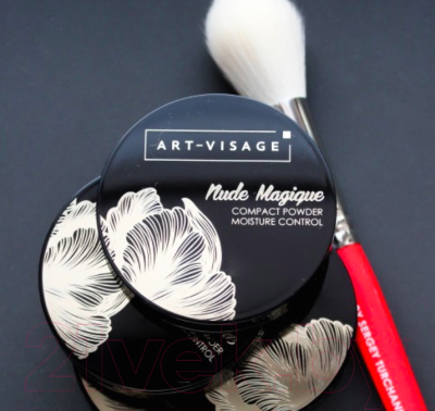 Пудра компактная Art-Visage Nude Magique для нормальной и сухой кожи тон 112 фарфоровый (7г)