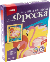 

Набор для творчества, Фреска. Картина из песка. Розовые фламинго / Кп-065