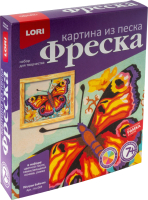 

Набор для творчества Lori, Фреска. Картина из песка. Пестрая бабочка / Кп-069