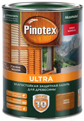 

Лазурь для древесины Pinotex, Оранжевый, Ultra 5353792