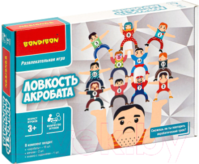 Развивающая игра Bondibon Ловкость акробата / ВВ5057