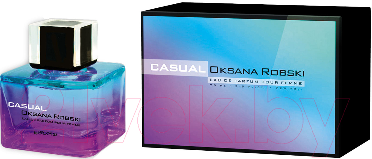 Парфюмерная вода Brocard Casual Oksana Robski Pour Femme (45мл) — фото 2