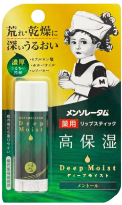 

Бальзам для губ Mentholatum, Глубокое увлажнение с ментолом
