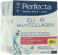 

Крем для лица Perfecta, Elixir Multi Collagen Лифтинг 40+ Разглаживает морщины