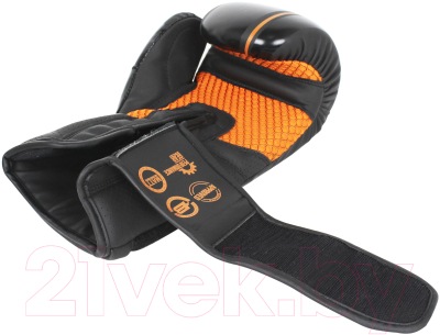 Боксерские перчатки BoyBo B-Series (14oz, оранжевый)