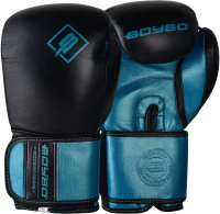 Боксерские перчатки BoyBo Existe (10oz, голубой) - 