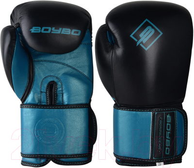 Боксерские перчатки BoyBo Existe (10oz, голубой)