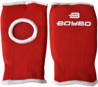 Перчатки для карате BoyBo Хлопок (L, красный) - 