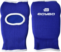 Перчатки для карате BoyBo Хлопок (L, синий) - 