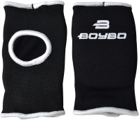 Перчатки для карате BoyBo Хлопок (2XS, черный) - 