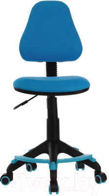 Кресло детское Бюрократ KD-4-F/TW-55 (голубой)